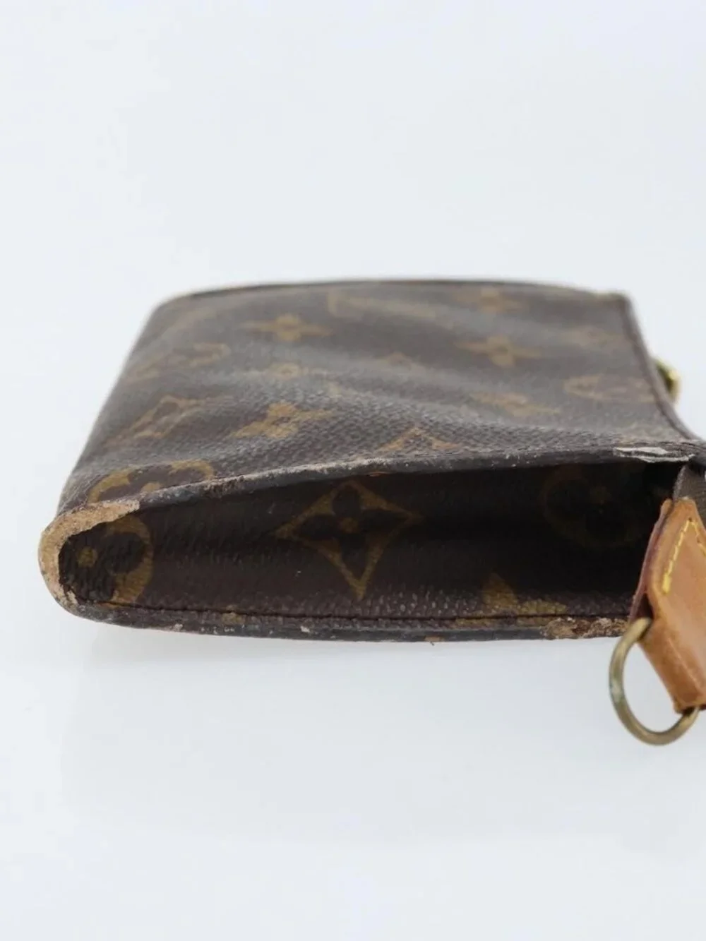 LOUIS VUITTON Monogram Bucket PM Accessory Pouch LV Auth LNZ060